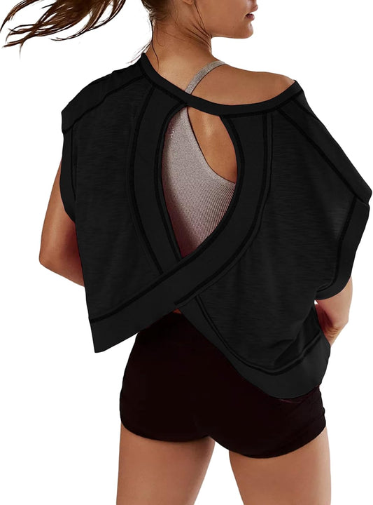 BreezeFlex Open-Back Tee