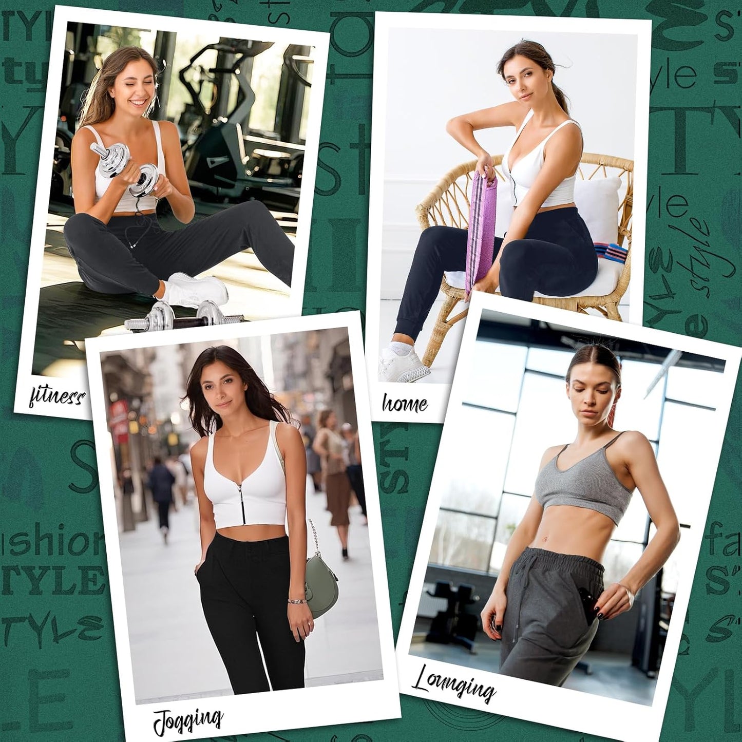 Everyday Performance Comfort Joggers with Pockets